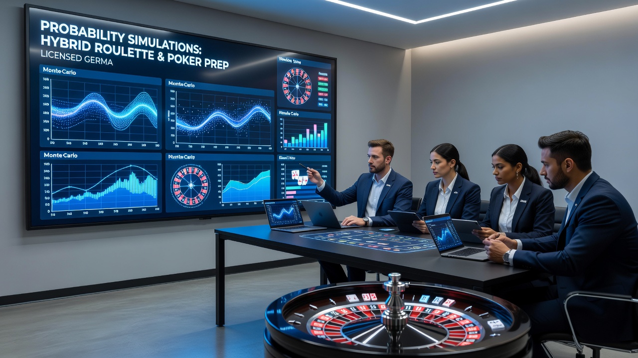 Spieler nutzen Simulationssoftware für hybride Roulette-Poker-Vorbereitung